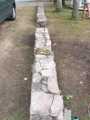 fieldstone wall